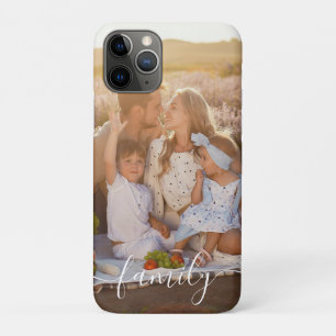 Capa Para iPhone 11 Pro Foto Personalizada da Família - Personalizado