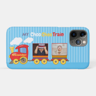 Capa Para iPhone 11 Pro Foto personalizada dos meninos de aniversário do