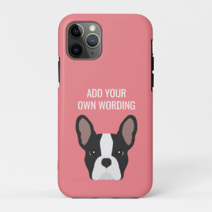 Capa Para iPhone 11 Pro Francês Negro e Branco