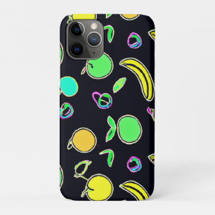 Capa Para iPhone 11 Pro Fruta Neon Expressivo Colorida