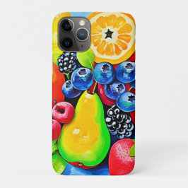 Capa Para iPhone 11 Pro Fruta vibrante e vida estática