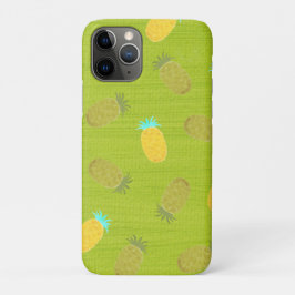 Capa Para iPhone 11 Pro Frutas Tropicais de Verão Kiwi Verde
