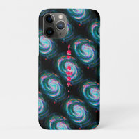 Galáxias Espirais Verdes Longe no Espaço