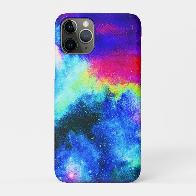 Capa Para iPhone 11 Pro Galaxy Nebula Design. Comprar Agora (Verso)