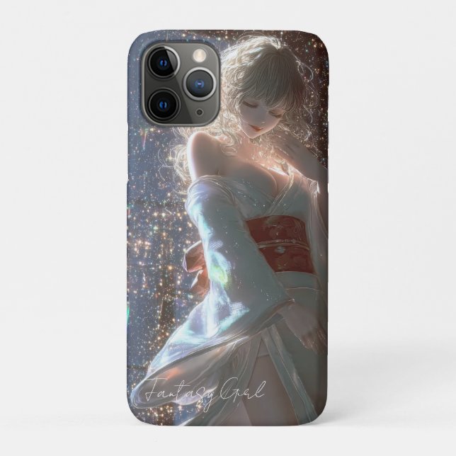 Capa Para iPhone 11 Pro Garota de Fantasia Sombria / Estética (Verso)