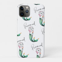 Gatinho Gato-Purê - Design de Gato-Sereia Divertid