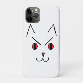 Capa Para iPhone 11 Pro Gato Demônio Irritado