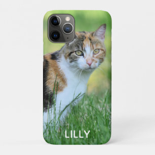 Capa Para iPhone 11 Pro Gato marrom e branco