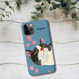 Capa Para iPhone 11 Pro Gato Relaxado