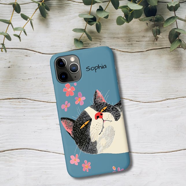 Capa Para iPhone 11 Pro Gato Relaxado  (Criador carregado)