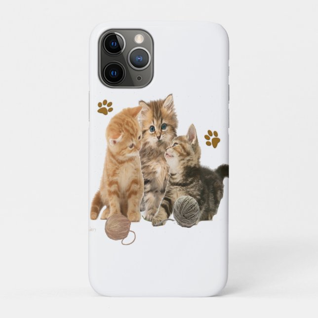 Capa Para iPhone 11 Pro Gatos (Verso)