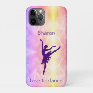 Capa Para iPhone 11 Pro Girls Love to Dance Ballerina