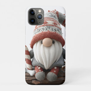 Capa Para iPhone 11 Pro Gnomo de Natal bonito com uma Canela Doce em um Lo