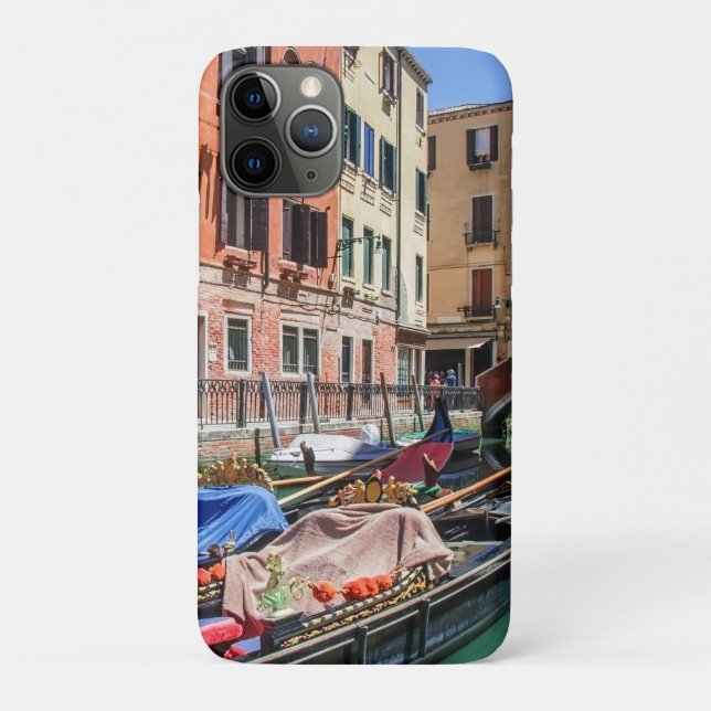 Capa Para iPhone 11 Pro Gôndola tradicional em Veneza (Verso)