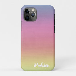 Capa Para iPhone 11 Pro Gradiente de Cores de Água Tranquilos | iPhone per