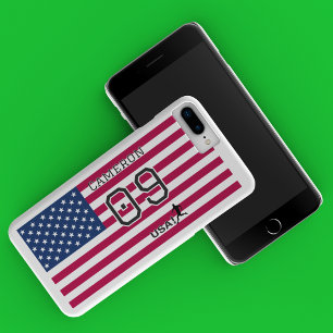 Capa Para iPhone 11 Pro Gráfica Personalizada da Bandeira Nacional dos EUA