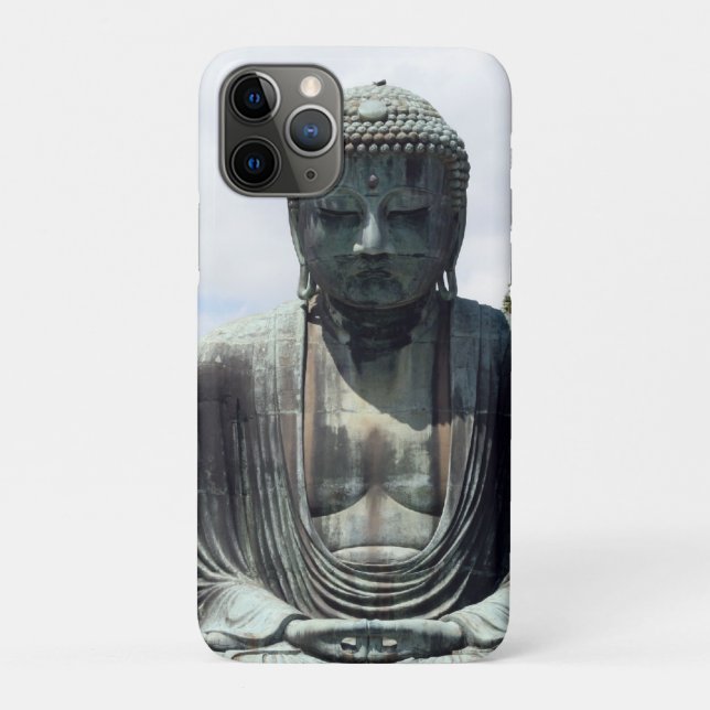 Capa Para iPhone 11 Pro grande buda japão (Verso)