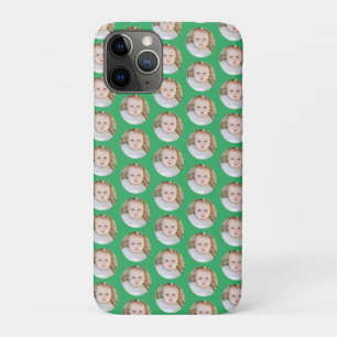 Capa Para iPhone 11 Pro Green Birthday Personalizou sua própria foto