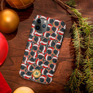 Capa Para iPhone 11 Pro Griffon de Bruxelas Dourado Verde Cachorro Fofo Na
