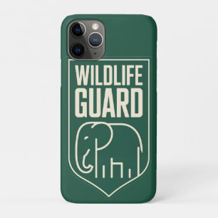 Capa Para iPhone 11 Pro "Guarda da Vida Selvagem" Emblema Minimalista de E