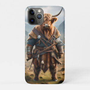 Capa Para iPhone 11 Pro Guerreiro Feroz das Terras Altas: O Viking Corajos