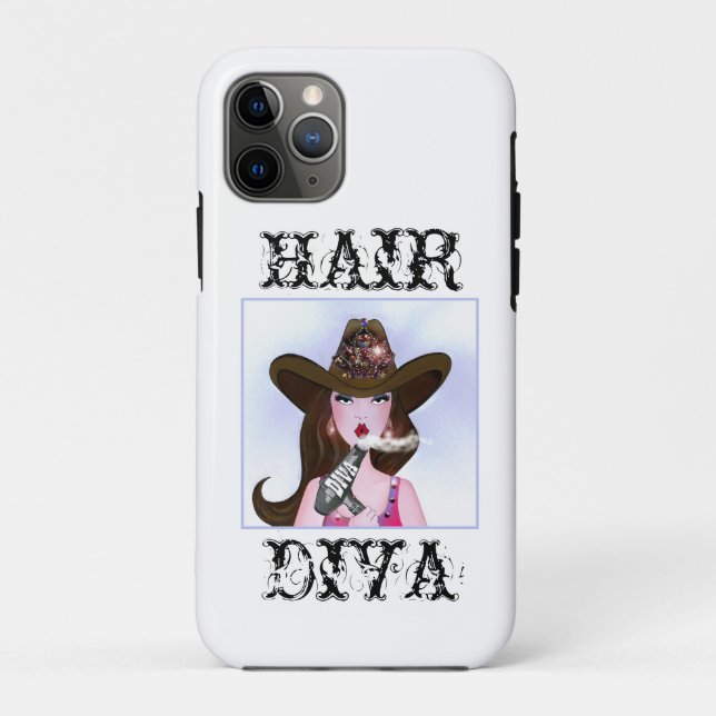 CAPA PARA iPhone 11 PRO HAIR DIVA (Verso)