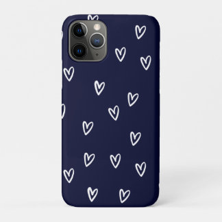 Capa Para iPhone 11 Pro heart blue sky