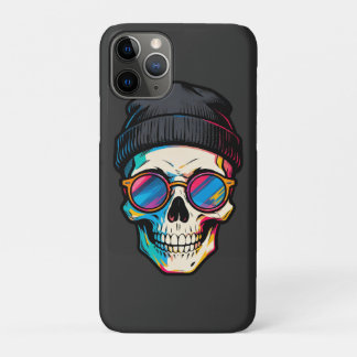 Capa Para iPhone 11 Pro Hipster Skully