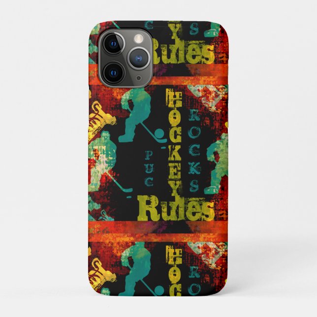 CAPA PARA iPhone 11 PRO HOCKEY (Verso)