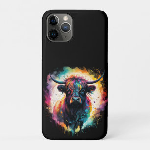Capa Para iPhone 11 Pro Holográfico Espectral Vaca do Planalto,