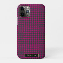 Houndstooth-Magenta-