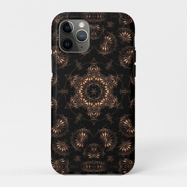 Capa Para iPhone 11 Pro Idade do Bronze Mandala (Verso)