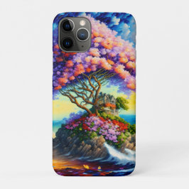 Capa Para iPhone 11 Pro Ilha oculta no oceano