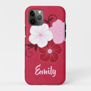 Capa Para iPhone 11 Pro Ilustração Bonito Floral