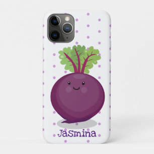 Capa Para iPhone 11 Pro Ilustração de cozinha de raiz de beterraba de dese
