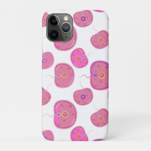 Capa Para iPhone 11 Pro Ilustração de fertilização plana