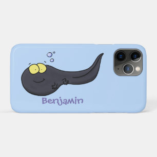 Capa Para iPhone 11 Pro Imagem de desenho animado de girino divertido