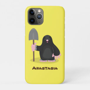 Capa Para iPhone 11 Pro Imagem de desenhos animados alegres e bonitos