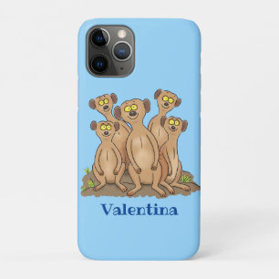 Capa Para iPhone 11 Pro Imagem de desenhos animados da família Engraçado