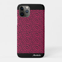 impressão-leopardo rosa personalizada