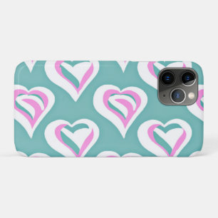 Capa Para iPhone 11 Pro Incrível padrão cardíaco de amor