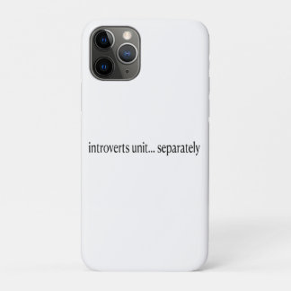 Capa Para iPhone 11 Pro "Introduzimos Unir Separadamente"