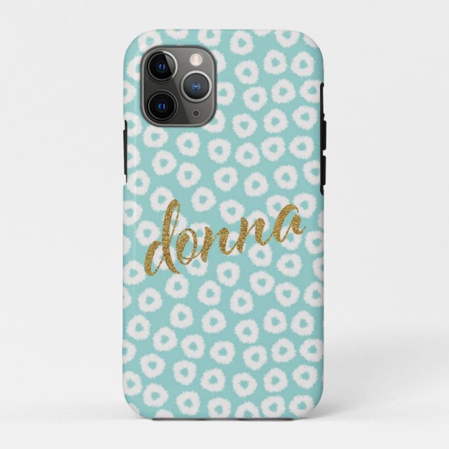 Capa Para iPhone 11 Pro Iphone 11 Pro para alguém chamado Donna (Verso)