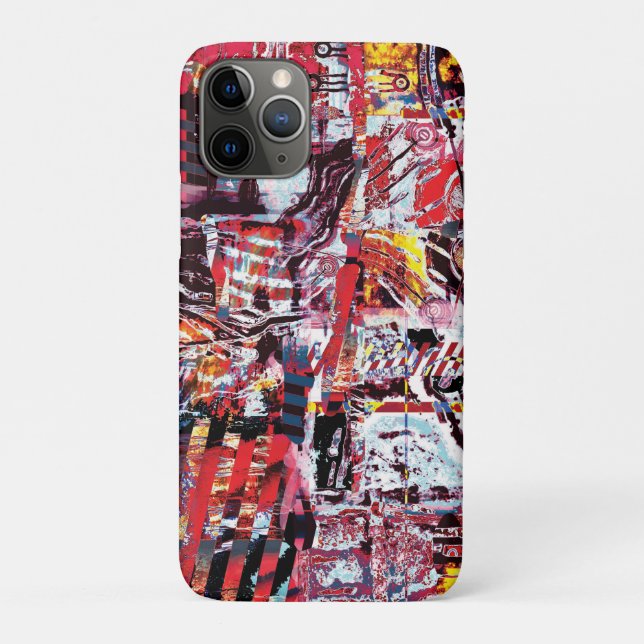 Capa Para iPhone 11 Pro iPhone / iPad Case – Fragmented Pulse (Verso)
