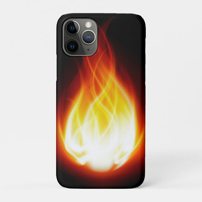 Capa Para iPhone 11 Pro iPhone / iPad de Chamas Brilhantes (Verso)