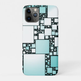 Capa Para iPhone 11 Pro iPhone/iPad Quadrado Turquoise