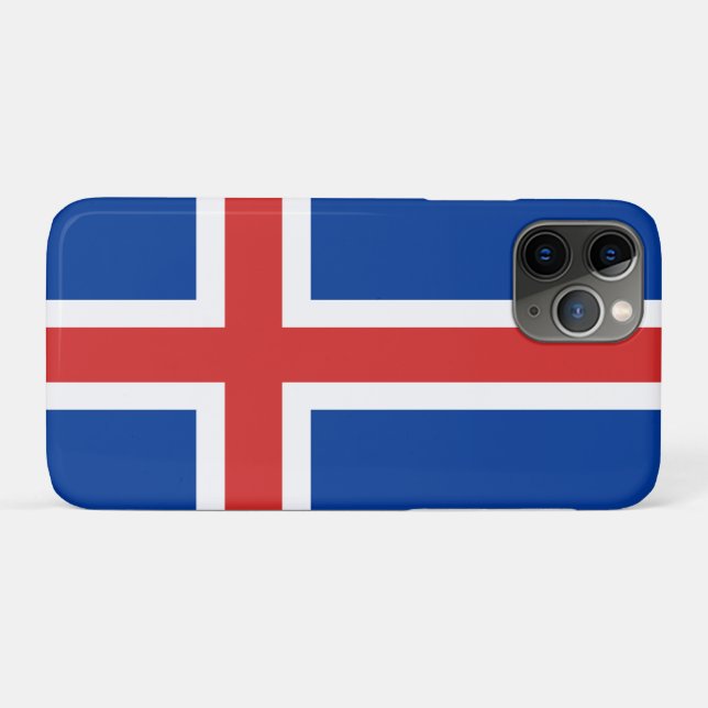 Capa Para iPhone 11 Pro Islândia (Verso (horizontal))