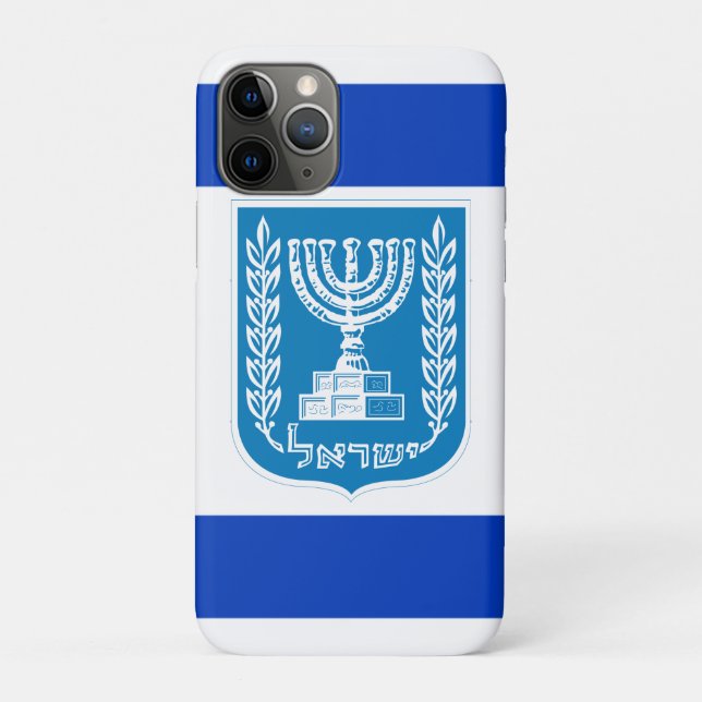 Capa Para iPhone 11 Pro israel emblem (Verso)