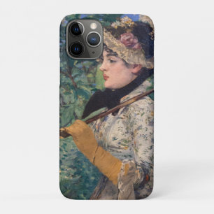 Capa Para iPhone 11 Pro Jeanne (Primavera) Por Édouard Manet