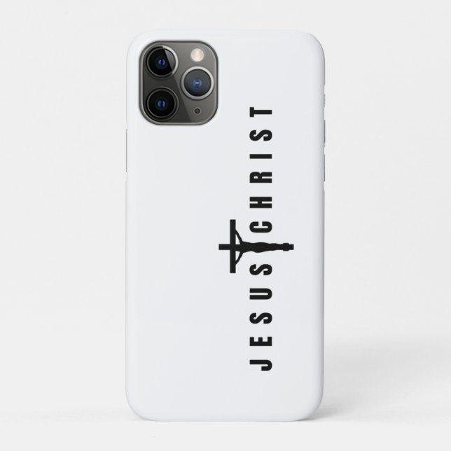 Capa Para iPhone 11 Pro Jesus Cristo (Verso)